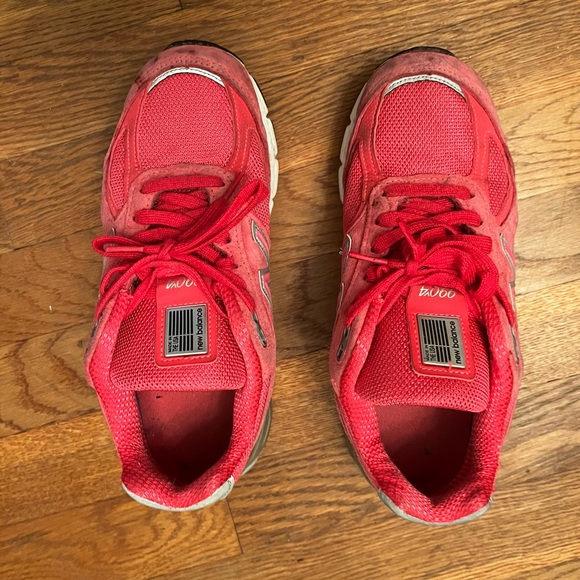 New Balance 990 V4 Women’s 6.5 Pink‎ Ribbon Breast Cancer Sneakers USA Made - Picture 3 of 8